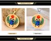Dawapara Egyptian Scarab Beetle Pendant Necklace Ancient Egypt Jewelry Protection and Blessing Amulet Stainless Steel Necklace