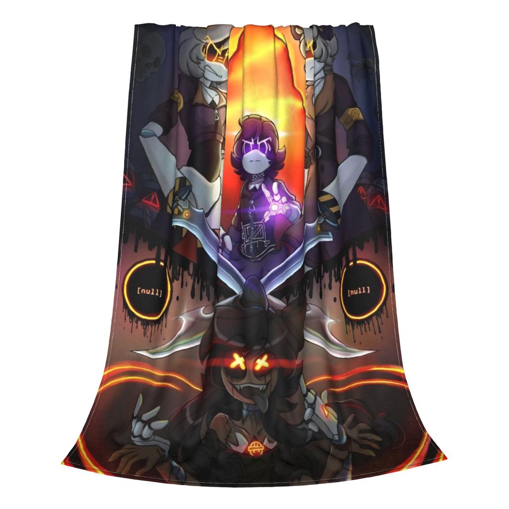 Murder Drones N and Uzi Fleece Throw Blanket  Blanket for Home Travel Warm Bedroom Quilt