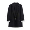 Kaslead New Women clothes Western Style Fashion Simple and Versatile Loose Blazers 8195336