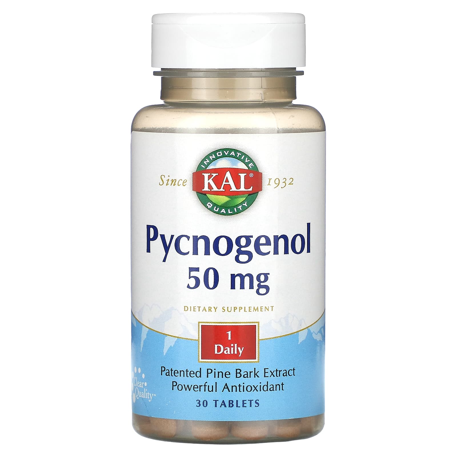 

Pycnogenol, 50Mg, 30 Tablets