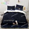Calvin Hobbes 3D Bedding Set Printed Bed Set Duvet Cover Sheet Pillowcase Bed Soft Quilt Cover Full Queen King Size Adult Kid