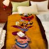Cartoon A-Aaahh Real M-Monsters Throw Flannel Throw Blanket, Lightweight Cozy, Durable Washable Cute Cool