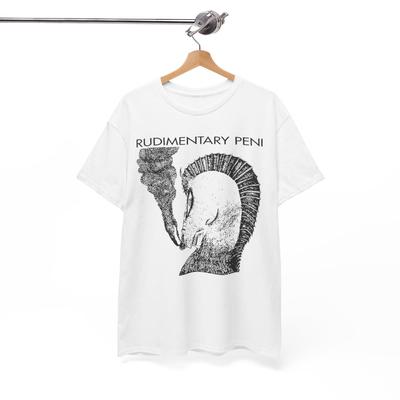 Rudimentary Peni War Punk T Shirt, Nick Blinko Art, Unisex Cotton Tee