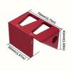 45/90 Degree Center Finder Woodworking Square Dovetail Jig - Multifunctional Marking Gauge, Aluminum Alloy Center Scribe Ruler