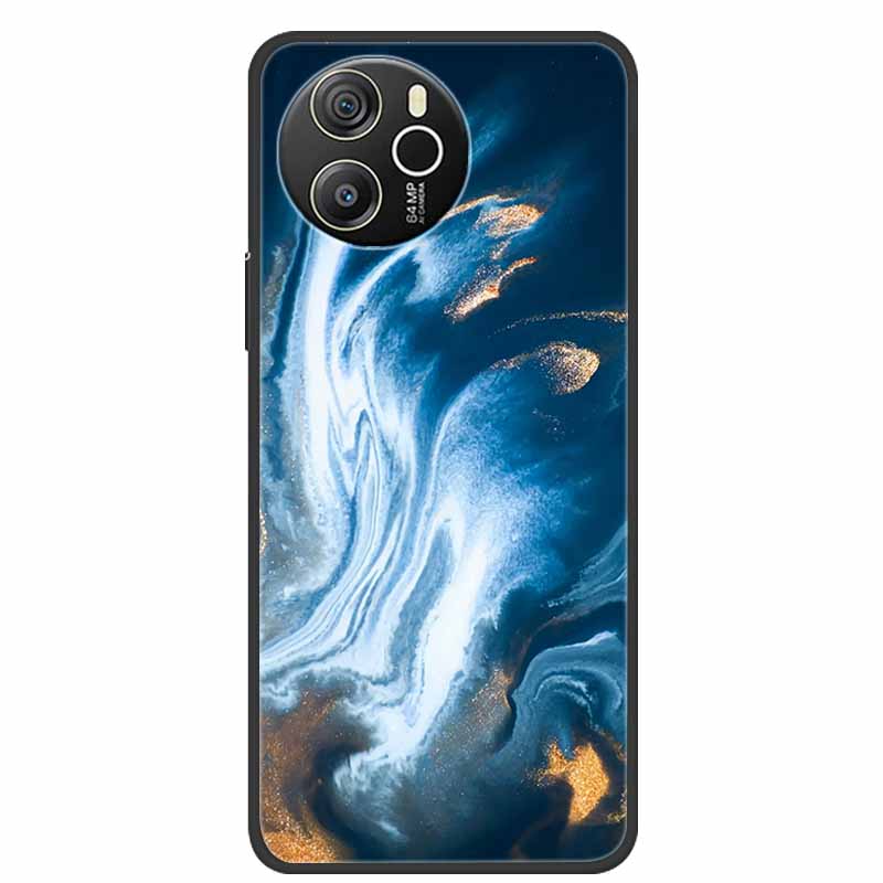 Case For Blackview Shark 8 TPU Soft Silicone Back Cover For Blackview Shark8 Phone Cases Marble Painted Colorful Bumper New Capa