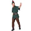 Adult Peter Pan & Robin Hood Cosplay Set - Elf Hunter Fairy Tale Costume for Halloween & Role-Playing