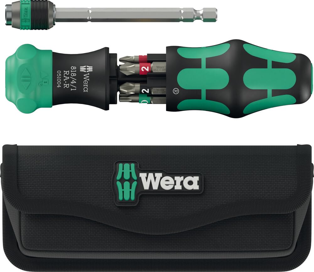 Wera Kraftform Kompakt 20 with 6 pieces Japanese (05051514001) RA-R pouch, [Official import]