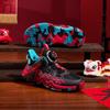 Anta Kids Non-Slip Low-Top Basketball Shoes Kids sneakers Black Blue Red 312419957-1