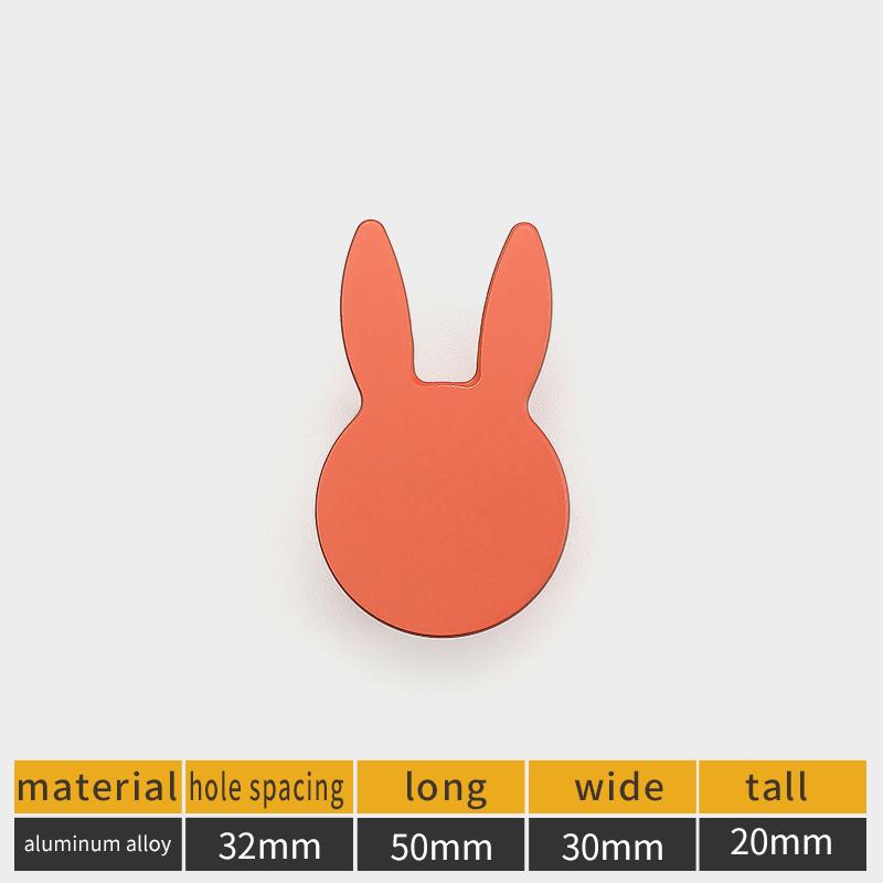 Colorful Animal Cartoon Aluminum Alloy Handle for Children's Room Drawer Knob Cabinet Wardrobe Door Bedside Table Pull