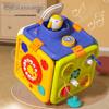 Multifunctional Music & Puzzle Hexahedron for Children's Early Education