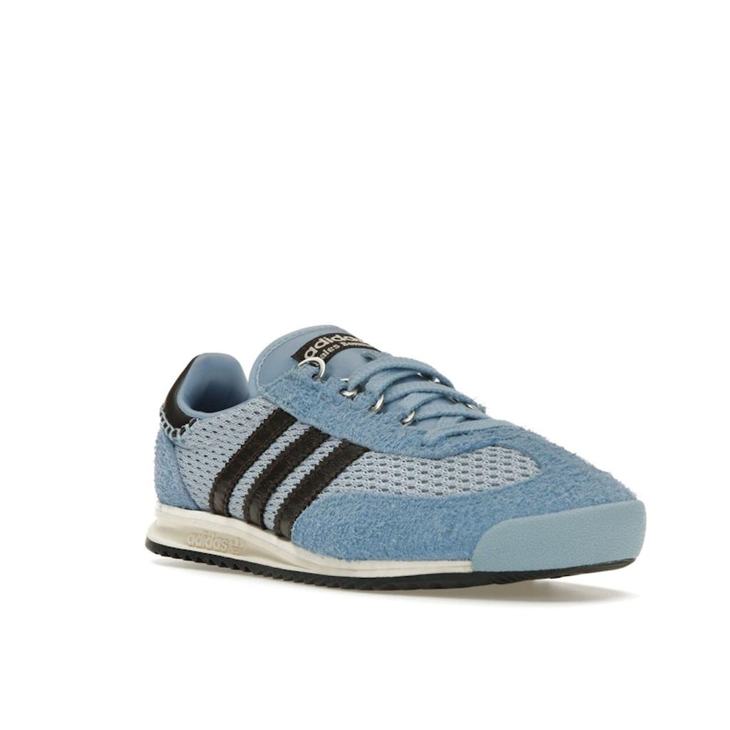 Wales Bonner x adidas SL 76 Ash Blue Unisex Sneakers Core-Black IH3262