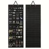 Wall-mounted Jewelry Bag Jewelry Display Felt Earrings Storage Bag Necklace Ring Jewelry Organizer and Packaging