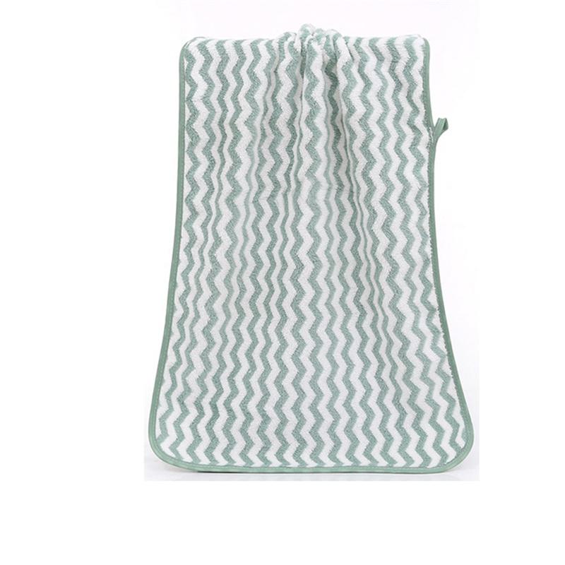 35x75cm Coral Velvet Polyester Brokátový ručník Měkký savý Pohodlný dárek Bytový textil Koupelnové potřeby