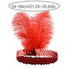 1920er Jahre Flapper Accessoires Gatsby Kostüm Zubehör Set für Damen 20er Jahre Kopfschmuck Perlenkette Handschuhe Ohrringe Set