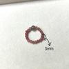Versatile Women's Elastic Cord Beaded Finger Ring Accessory