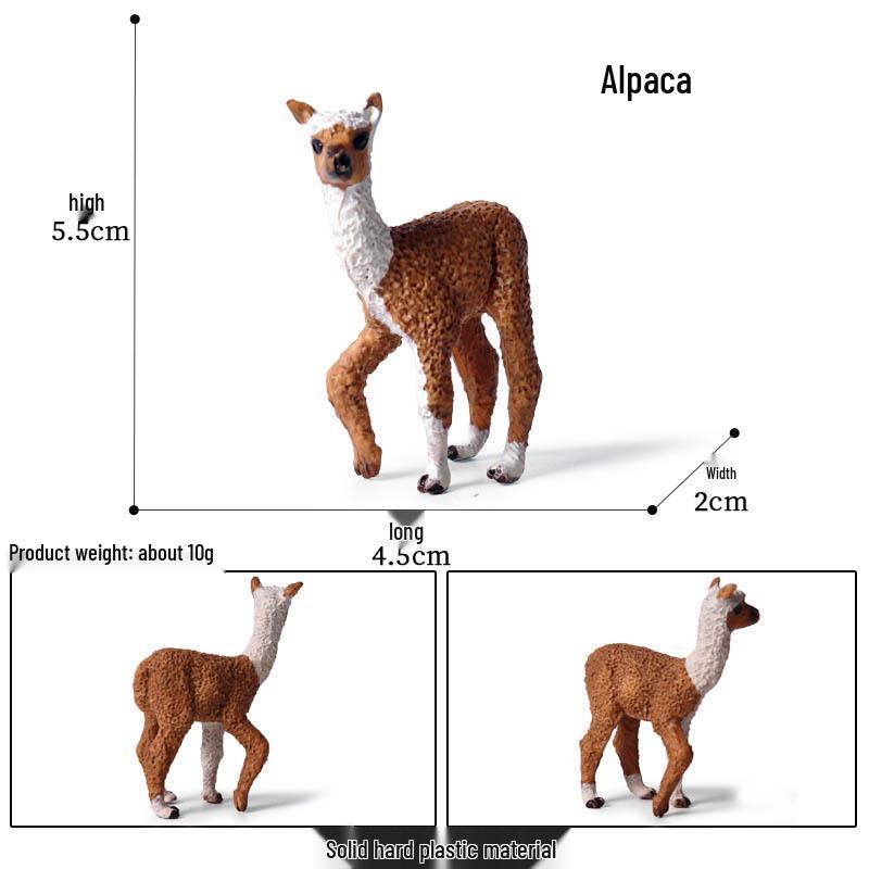 Children s Cognitive Plastic Squirrel and Monkey Zoo Animal Models