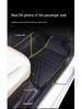 Durable TPE Floor Mat with Door Sill Protector for Changan CX70/CX70T.