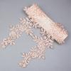 1 Pair 3D Flower Embroidery Flower Applique Polyester DIY Crafts Rose Flower Patch 16cm X 36cm Embroidery Repair Patch