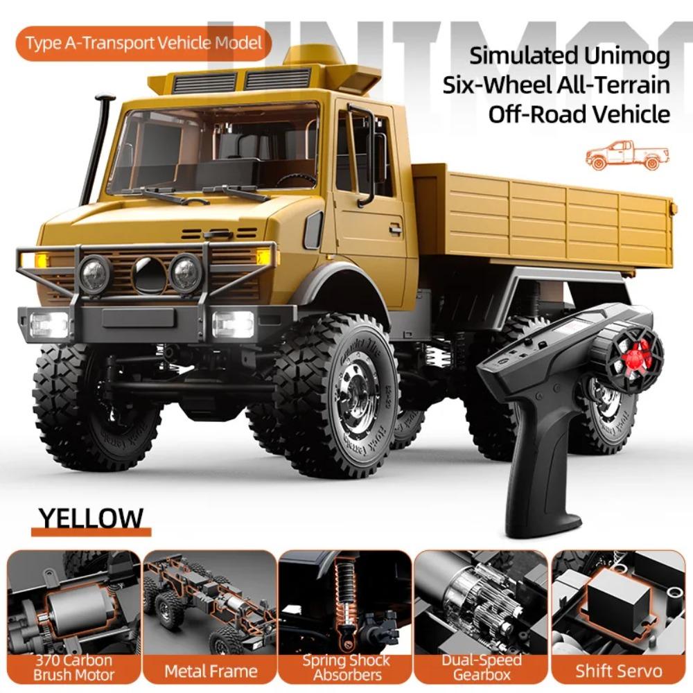 JJRC C8823 Completamente Proporzionale Sei Ruote Motrici RC Controllo Remoto Fuoristrada Sospensioni Indipendenti Giocattolo con Telecomando Ragazzo