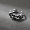 Skeleton Ring Trendy Cool Punk Accessories Unisex Universal Dark Series Jewelry Funny and Dominant Hand Jewelry Unique Gift