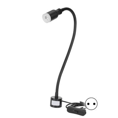 LED Universal Adjustable Machine Tool Light 5W Work Lamp with Magnetic Base for MaintenanceEU Plug