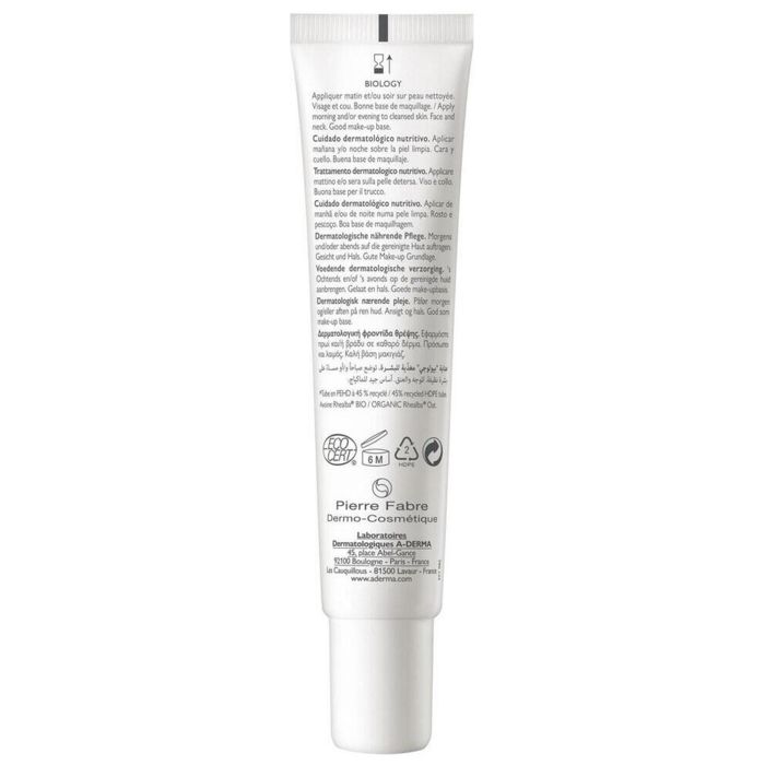 A-DERMA - Biologie Nutri Care 40 Ml De Crème