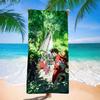 New Anime Character Printed Microfiber Beach Towel Quick Dry Water Absorbent Bath Towel