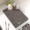 Kitchen Countertop Drain Mat Absorbent Non-slip Mat Tableware Drying Mat Cup Mat Insulated Tea Table Bar Mat