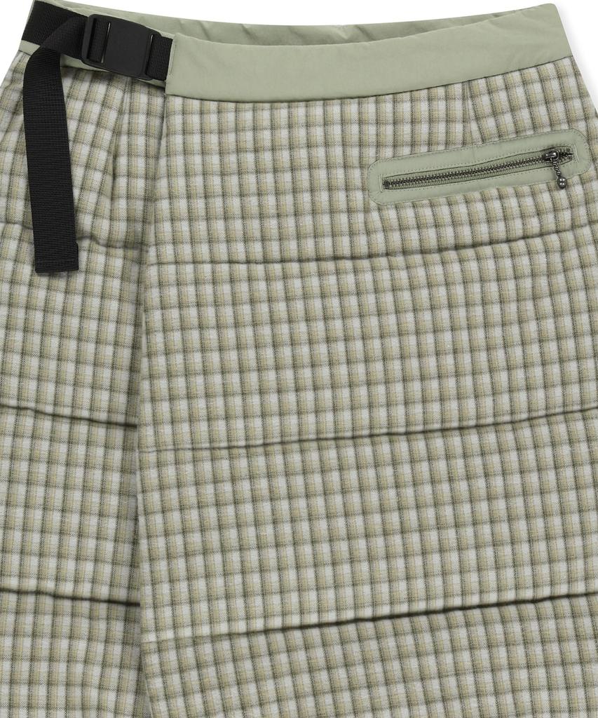 Sseonleobeutueo Flannel Insulated Lap Skirt Mint