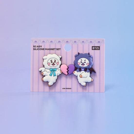 

BT21 Набір силіконових магнітів Angel & Villain Edition RJ