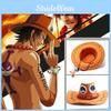 Chapéu de Pescador One Piece Portagas D Ace Para Aventuras de Pais e Filhos