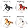 New Vintage Horse Brooches Traditional Elegant Running Horse Brooch Enamel Zodiac Animal Badge Jewelry Accessories
