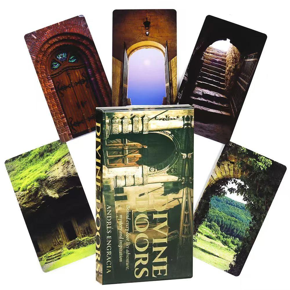 Divine Doors Oracle Deck 10.5*6cm Behind Every Door Lies Adventure, Mystery and Inspiration A 40-card Deck