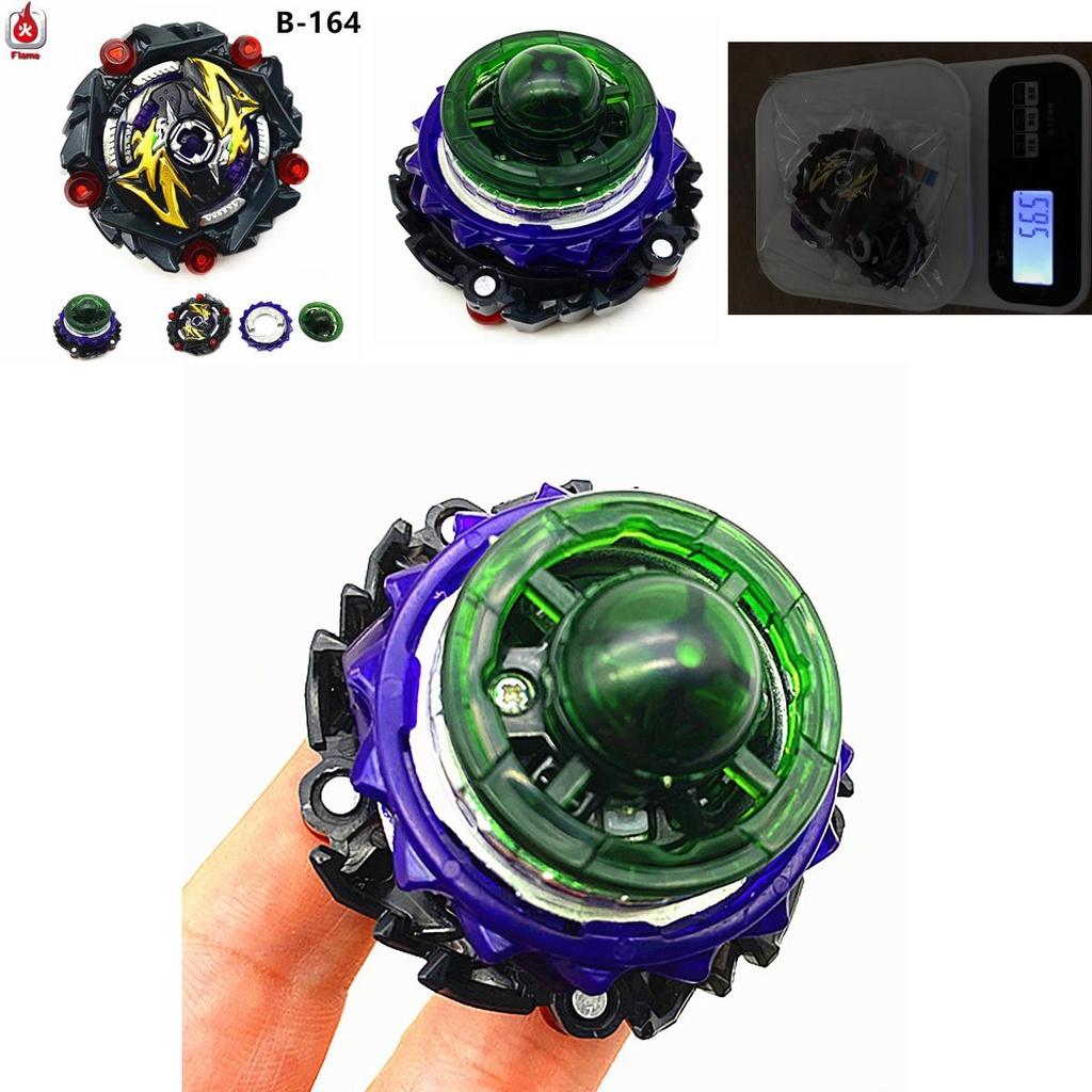 Betoverende B-164 Beyblade Burst Super King Curse Satan met sticker, zonder doos.