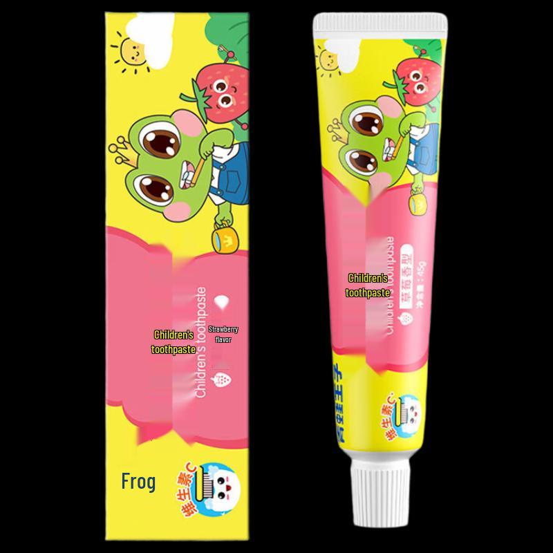 Frog Prince Strawberry Anti-Cavity Children s Toothpaste