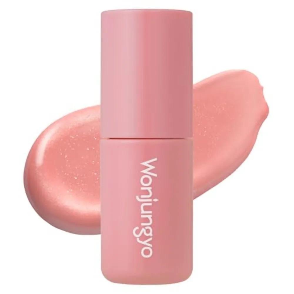 Wonjungyo Bare Bloom Cheek Blusher 03 Shy Peach 2-Piece Set A