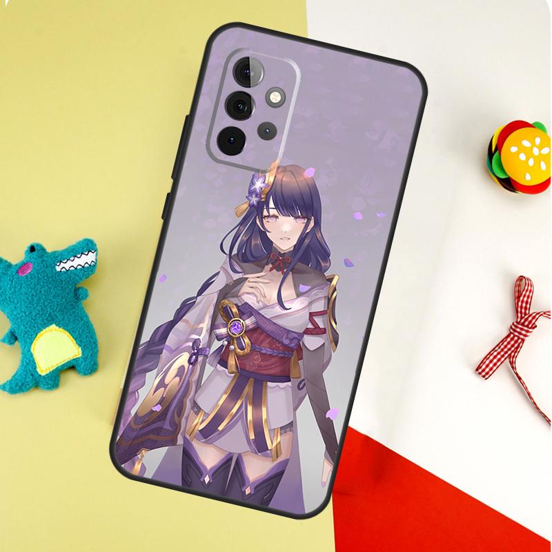 Baal Genshin Impact Game For Samsung Galaxy A54 A34 A14 A55 A35 A15 A53 A33 A13 A05 A06 A16 A22 A32 A52 Phone Case
