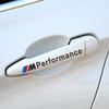 4pcs Car Door Handle Transparent 3D Stickers For BMW M M3 M4 M5 E39 E60 E90 E46 E36 X1 X5 X3 X7 X6 F10 F20 F30 G20 G30 Performance
