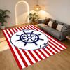 Sailor Theme Living Room Nonslip Area Rug Soft Carpet For Bedroom Game Playroom Sofa Office Home Decor Doormat Christmas Gift C930524