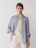 Women's 2025 Autumn Lightweight Loose Linen Long Sleeve Shirt - Breathable & Light-Colored