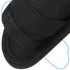 900D Nylon Mic Storage Pouch Microphone Organiser Bag with Broad Nonslip Bands and Shockproof Structure Black