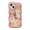 Butterfly Rose Suitable for Apple 16pro Transparent Mobile Phone Case 15 Invisible Double Bracket 14 Niche Anti-fall 13 Silicone X