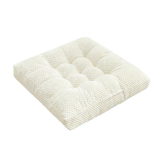 Square Seat Cushion Ultra Soft Warm Floor Cushion Thicken Dining Room Chair Pads for Kitchen Dining Office Chairs Tatami