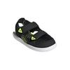 adidas Water Sandal Non-Slip Durable Kids Sandals Kids Sandals Black White GX2472