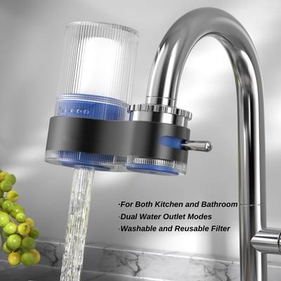 Filtr do Oczyszczania Wody Kranowej Zmywalny Wymienny Bateria Kuchenna Długotrwały Ceramiczny Filtr Bateria Mieszająca Aerator z 2 Filtrami