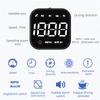 Car Head Up Display Hud Digital Gps Speedometer Mph Overspeed Alarm Multifunctional Speedometer Compass Hd Led Display