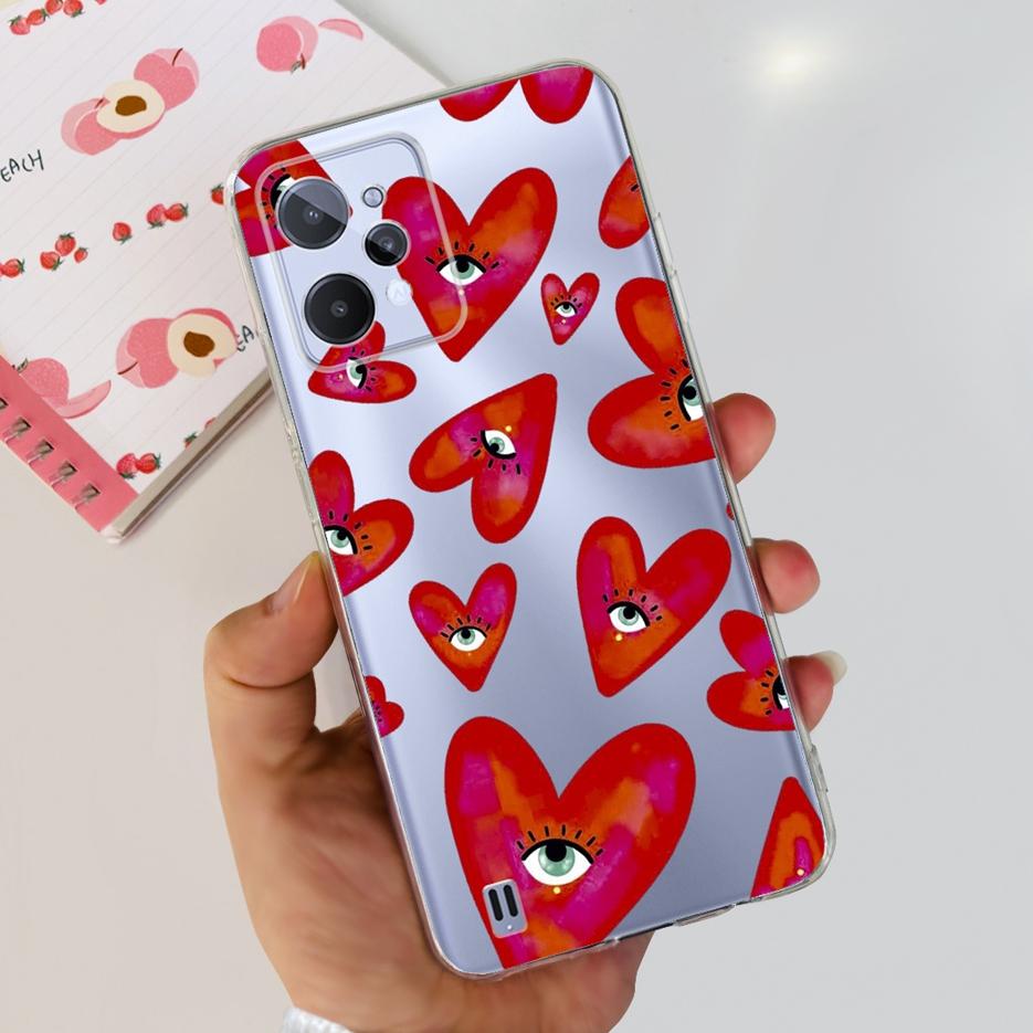 

For Realme C31 Case RMX3501 New Fashion Painted Cover Soft Slim Phone Case For Realme C31 C 31 RealmeC31 Back Cover Fundas Coque Realme C31
