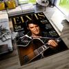 Elvis Presley Floor Rug Office Rug Perfect for Foyer Playrooms Decorate Room Dining Room Anti-slip Rug Anime Office Decor