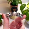 French Styles Rhinestones Imitation Pearls Hair Clip For Women Elegant Secure Grip Glitters Accessory For Half Up Hairstyles