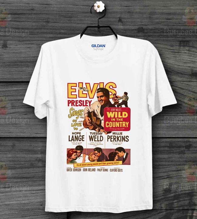 

Elvis Presley Wild In The Country Film Cool Retro Vintage T Shirt B253 L